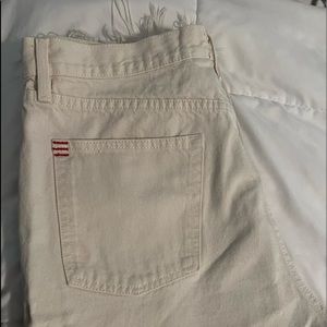 BDG High Rise Baggy white/Crème colored Jeans from Urban Outfitters